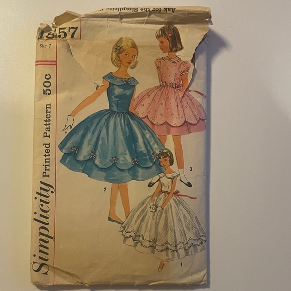 Vintage 1950s-60s Sewing Pattern Lot of 13 Children Simplicity McCall’s - Picture 7 of 14